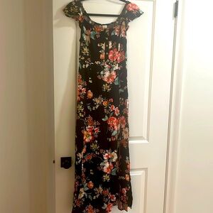 Floral maxi dress